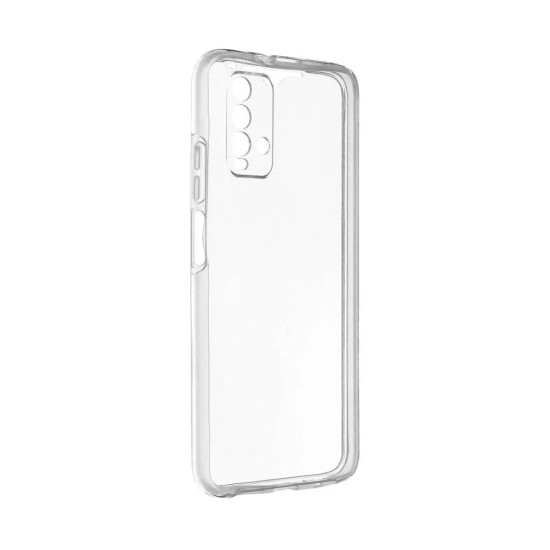 Funda de Silicona 360º para Xiaomi Redmi Note 9 Transparente